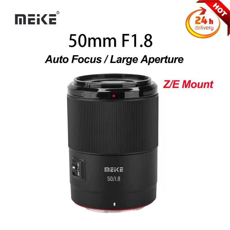 Объектив meke 50 мм F1.8 AF с большой апертурой, полнокадровый объектив с автофокусом Для беззеркальных камер Nikon Z, Z5, Z30, Z50, Z6, Z6 II, Z7, Z7 II, Z8, Z9
Объектив meke 50 мм F1.8 AF с большой апертурой, полнокадровый объектив с автофокусом Для беззеркальных камер Nikon Z, Z5, Z30, Z50, Z6, Z6 II, Z7, Z7 II, Z8, Z9