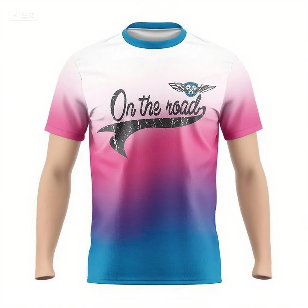 Новая мужская повседневная футболка с короткими рукавами и буквенным принтом, спортивная рубашка для активного отдыха, дышащий топ с круглым вырезом, мотоциклетная футболка
Новая мужская повседневная футболка с короткими рукавами и буквенным принтом, спортивная рубашка для активного отдыха, дышащий топ с круглым вырезом, мотоциклетная футболка