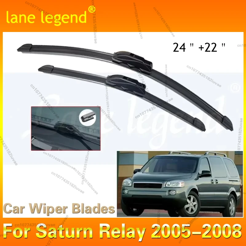 Car Wiper Blades Front Window Windshield Rubber Refill Wiper For Saturn Relay 2005-2008 24"+22" Car Accessories
Car Wiper Blades Front Window Windshield Rubber Refill Wiper For Saturn Relay 2005-2008 24"+22" Car Accessories