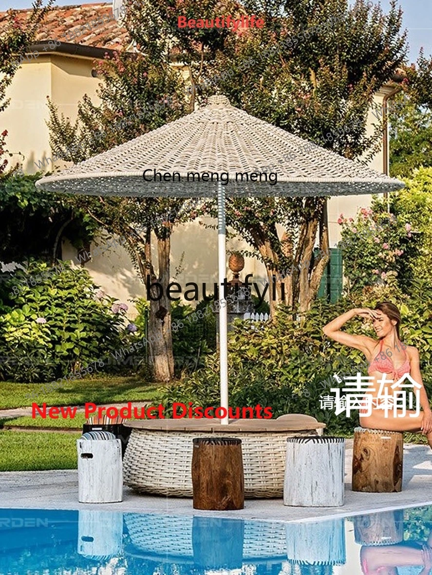 2003 Sunshade Umbrella Check-in Outdoor Courtyard Open-air Rattan Woven Homestay Beach Villa
2003 Sunshade Umbrella Check-in Outdoor Courtyard Open-air Rattan Woven Homestay Beach Villa