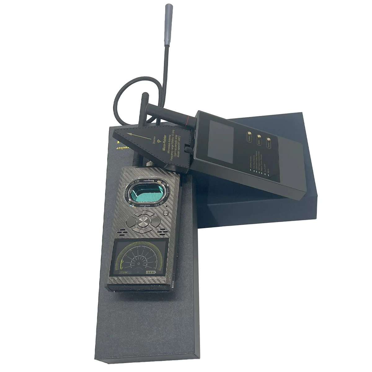 Advanced Anti Spy Sweeper 1-8000MHz Frequency Range Detects Wireless Cameras Eavesdropping Bugs GPS Trackers for Travel Security
Advanced Anti Spy Sweeper 1-8000MHz Frequency Range Detects Wireless Cameras Eavesdropping Bugs GPS Trackers for Travel Security