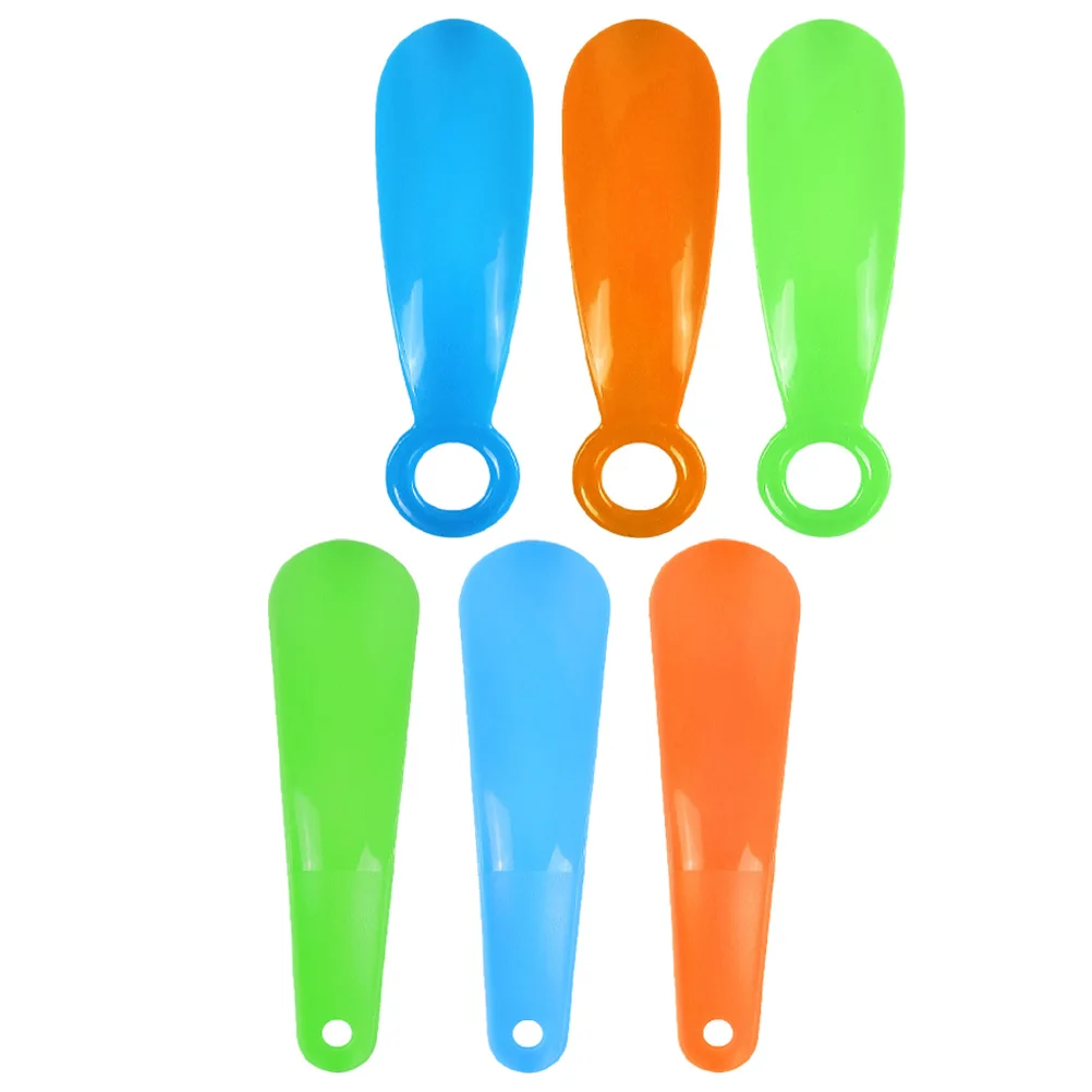 6pcs Travel Horn Plastic Shoe Wearing Helper Ergonomic Long Handle Shoehorn For Seniors Kids Men Women Lazy Shoe Helper Boot
6pcs Travel Horn Plastic Shoe Wearing Helper Ergonomic Long Handle Shoehorn For Seniors Kids Men Women Lazy Shoe Helper Boot