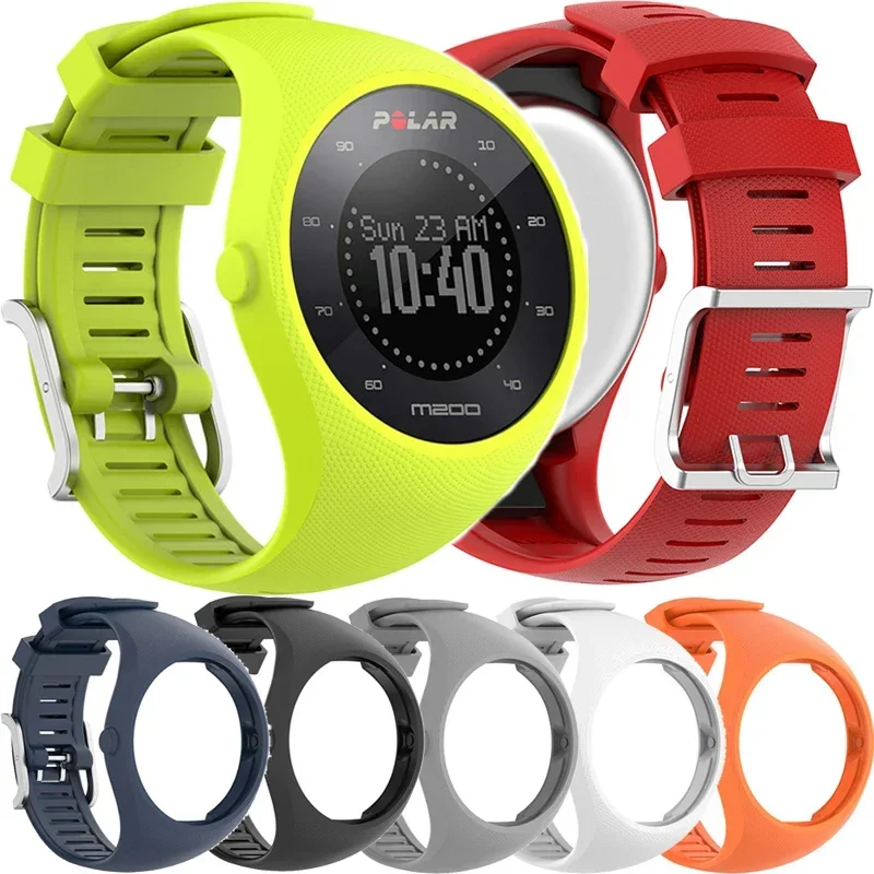 Sport Silicone Wristband Straps for Polar M200 GPS Sports Smartwatch Replacement Watchband Bracelet With tool Watch Strap Bands
Sport Silicone Wristband Straps for Polar M200 GPS Sports Smartwatch Replacement Watchband Bracelet With tool Watch Strap Bands