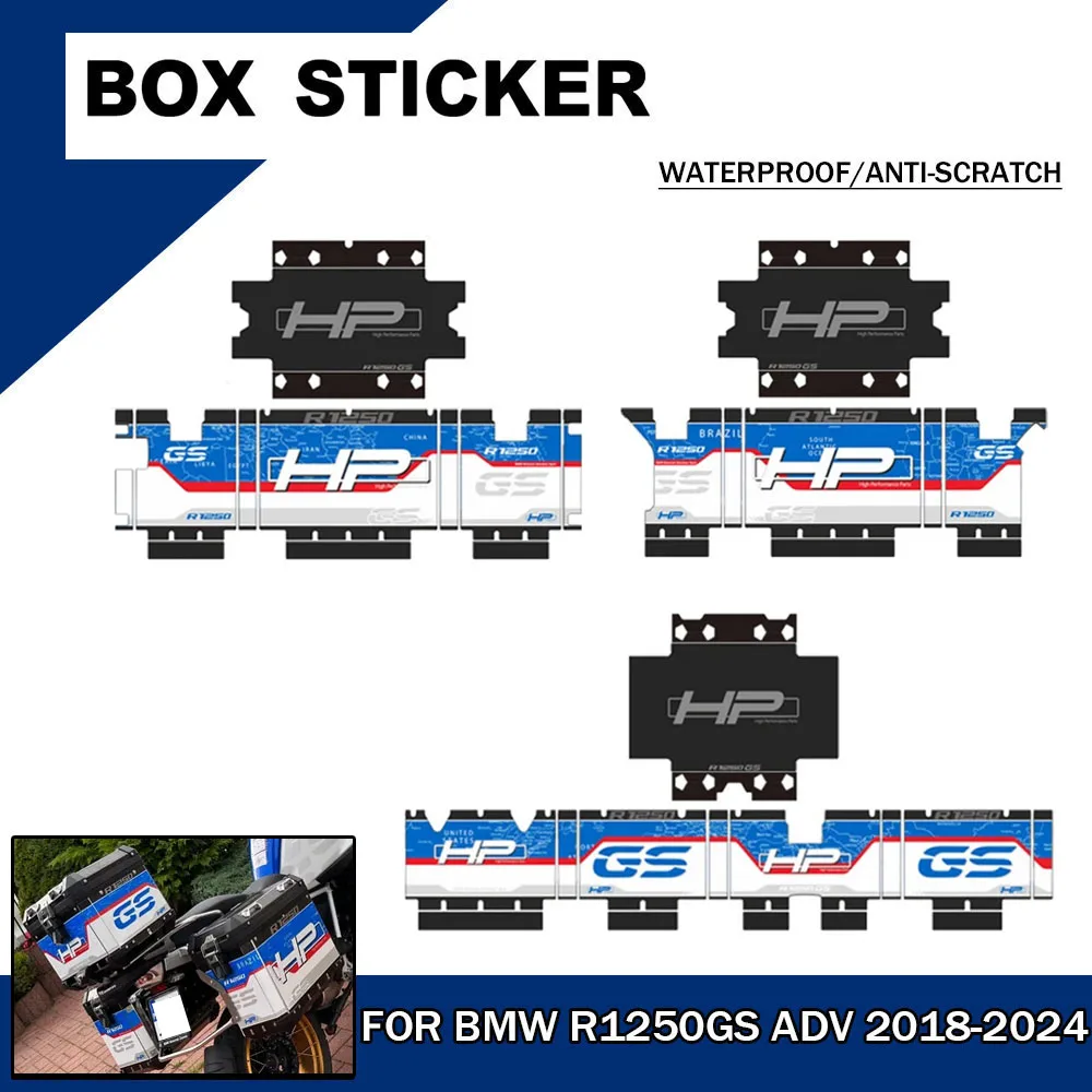 R1250GS Adventure HP Motorcycle Aluminum Box Stickers For BMW R 1250GS R1200 GS ADV 2019-2022 2023 2024 Pannier Protector Decals
R1250GS Adventure HP Motorcycle Aluminum Box Stickers For BMW R 1250GS R1200 GS ADV 2019-2022 2023 2024 Pannier Protector Decals