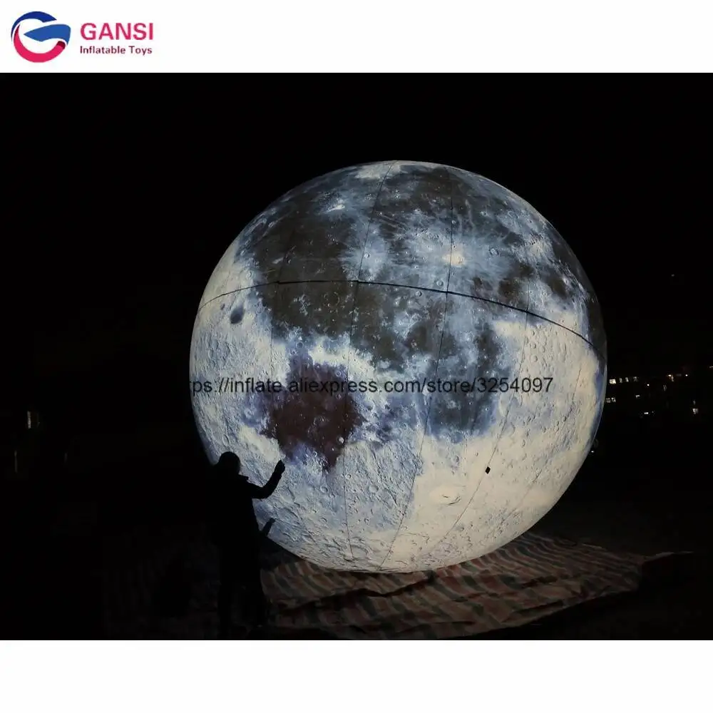Party Event Inflatable Moon Advertising Toys Outdoor LED Lighted Inflatable Moon Globe For Mid-Autumn Festival
Party Event Inflatable Moon Advertising Toys Outdoor LED Lighted Inflatable Moon Globe For Mid-Autumn Festival