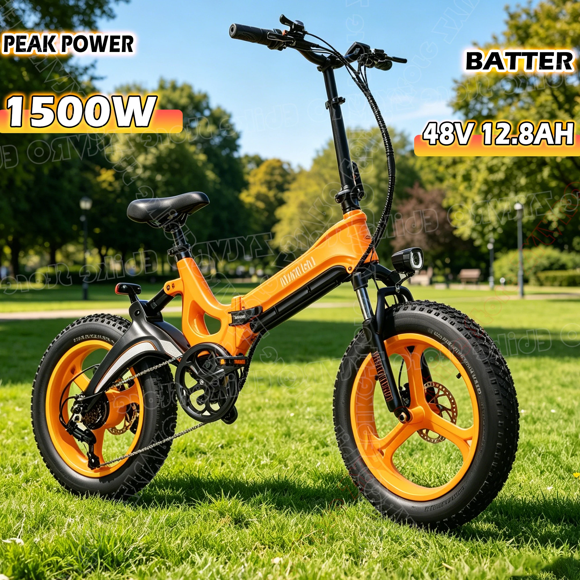 MIHOGO NX Electric Bike For Adult Peak 1500W 48V 12.8Ah BatteryCity Electric Bicycle 20*4Inch Spoke Tires City E-bike
MIHOGO NX Electric Bike For Adult Peak 1500W 48V 12.8Ah BatteryCity Electric Bicycle 20*4Inch Spoke Tires City E-bike