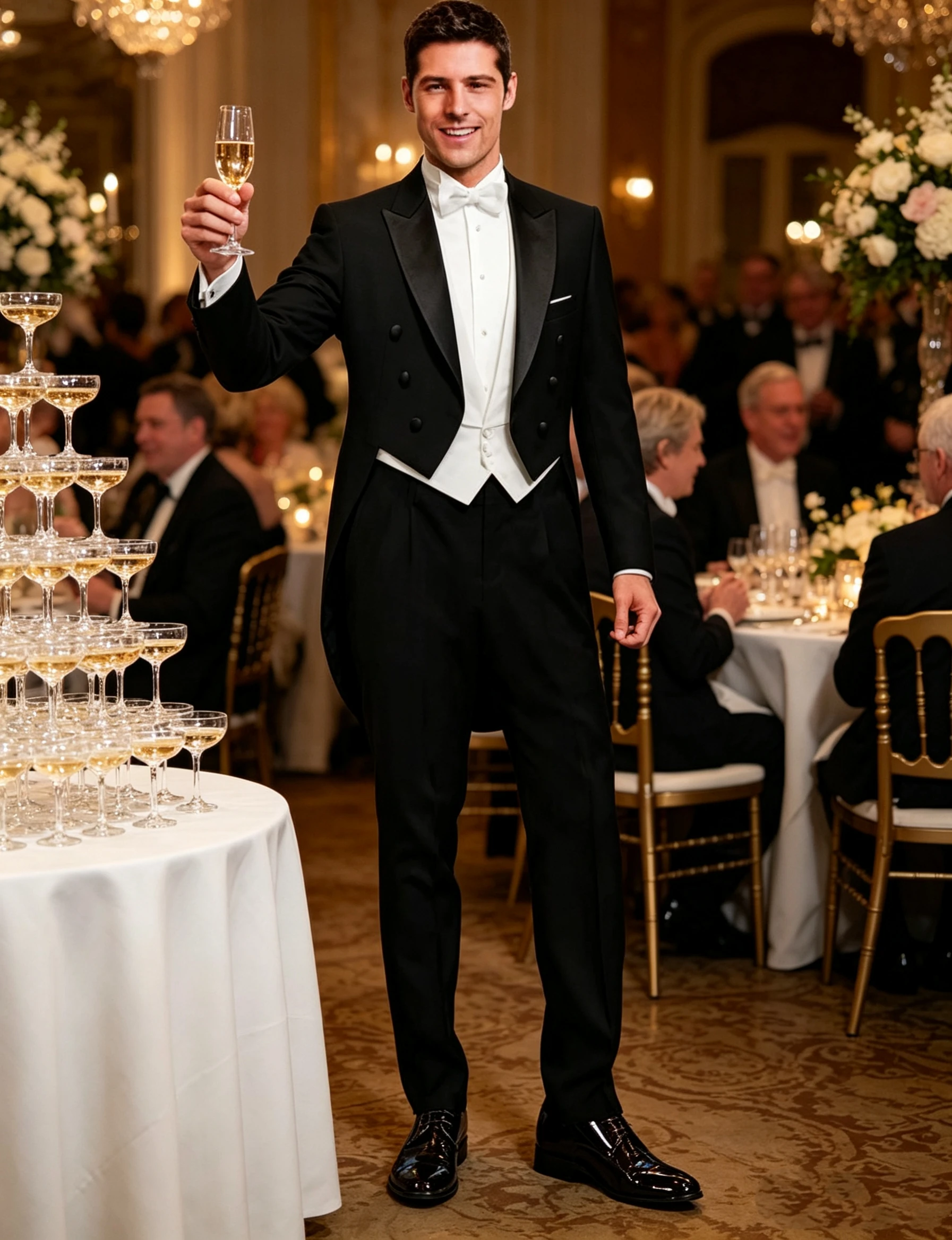3 Piece Black Men Suit Wedding Groom Tuxedo Long Blazer Best Man Formal Prom Party Male Suit Fashion Tailcoat(Jacket+Vest+Pants)
3 Piece Black Men Suit Wedding Groom Tuxedo Long Blazer Best Man Formal Prom Party Male Suit Fashion Tailcoat(Jacket+Vest+Pants)