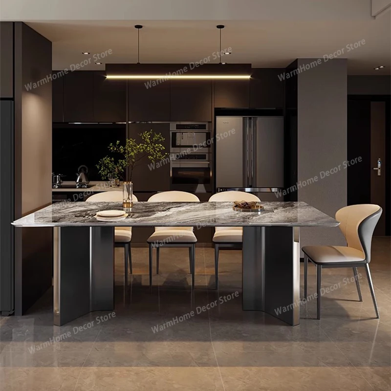 Modern Luxury Dining Table Restaurant Mobile Living Room Table Poker Gaming Study Writing Mesas De Comedor Kitchen Furniture
Modern Luxury Dining Table Restaurant Mobile Living Room Table Poker Gaming Study Writing Mesas De Comedor Kitchen Furniture
