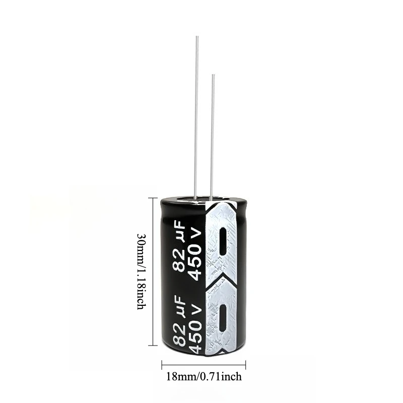 15pcs 450V 82uF Electrolytic Capacitor 105C High Temp Radial Long Life 18x30mm for Power Supply Amplifier
15pcs 450V 82uF Electrolytic Capacitor 105C High Temp Radial Long Life 18x30mm for Power Supply Amplifier