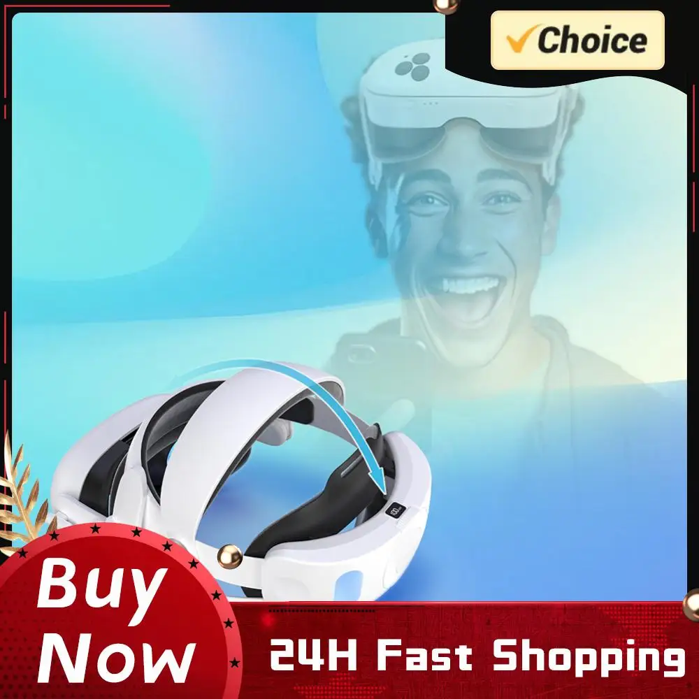 Ремешок на голову с аккумулятором 10000 мАч, регулируемый, комфортный, для VR-гарнитуры Meta Quest 3S, увеличивает время работы и комфорт
Ремешок на голову с аккумулятором 10000 мАч, регулируемый, комфортный, для VR-гарнитуры Meta Quest 3S, увеличивает время работы и комфорт