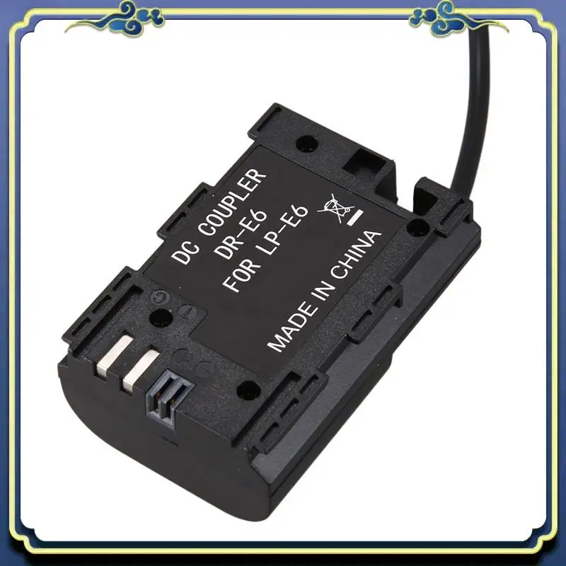 Portable 3X D-Tap To Lp-E6 Fully Decoded Dummy Battery Adapter With Reverse Polarity Protection For Canon 5D Ii/Iii/Iv 5Dsr
Portable 3X D-Tap To Lp-E6 Fully Decoded Dummy Battery Adapter With Reverse Polarity Protection For Canon 5D Ii/Iii/Iv 5Dsr