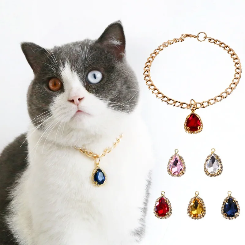 Metal Crystal Diamond Pendant, Cat, Dog and Rabbit Collar, Adjustable Princess Birthday Party Necklace, Pet Accessory
Metal Crystal Diamond Pendant, Cat, Dog and Rabbit Collar, Adjustable Princess Birthday Party Necklace, Pet Accessory