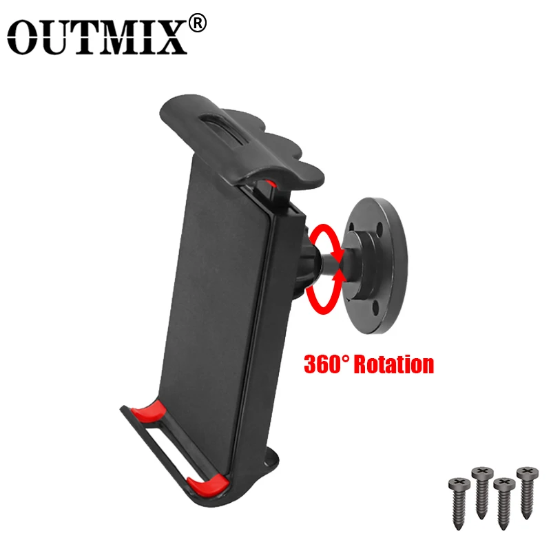 OUTMIX Tablet Wall Mount 360 Rotation Tablet Holder Stand Metal Base Kitchen Wall Mount for 4-11inches Tablet and Smartphones
OUTMIX Tablet Wall Mount 360 Rotation Tablet Holder Stand Metal Base Kitchen Wall Mount for 4-11inches Tablet and Smartphones
