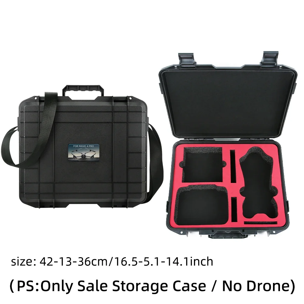 Explosion-Proof Box Carrying Case For DJI Mavic 4Pro Safety Case Waterproof Storage Protective Shell Case Bag Drone Accessories
Explosion-Proof Box Carrying Case For DJI Mavic 4Pro Safety Case Waterproof Storage Protective Shell Case Bag Drone Accessories