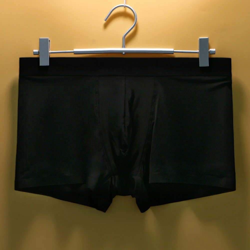 Men Ice Silk Underwear Ultra Thin Seamless Underpants Panties Sleepwear Swimwear Bikini Bottom Briefs
Men Ice Silk Underwear Ultra Thin Seamless Underpants Panties Sleepwear Swimwear Bikini Bottom Briefs