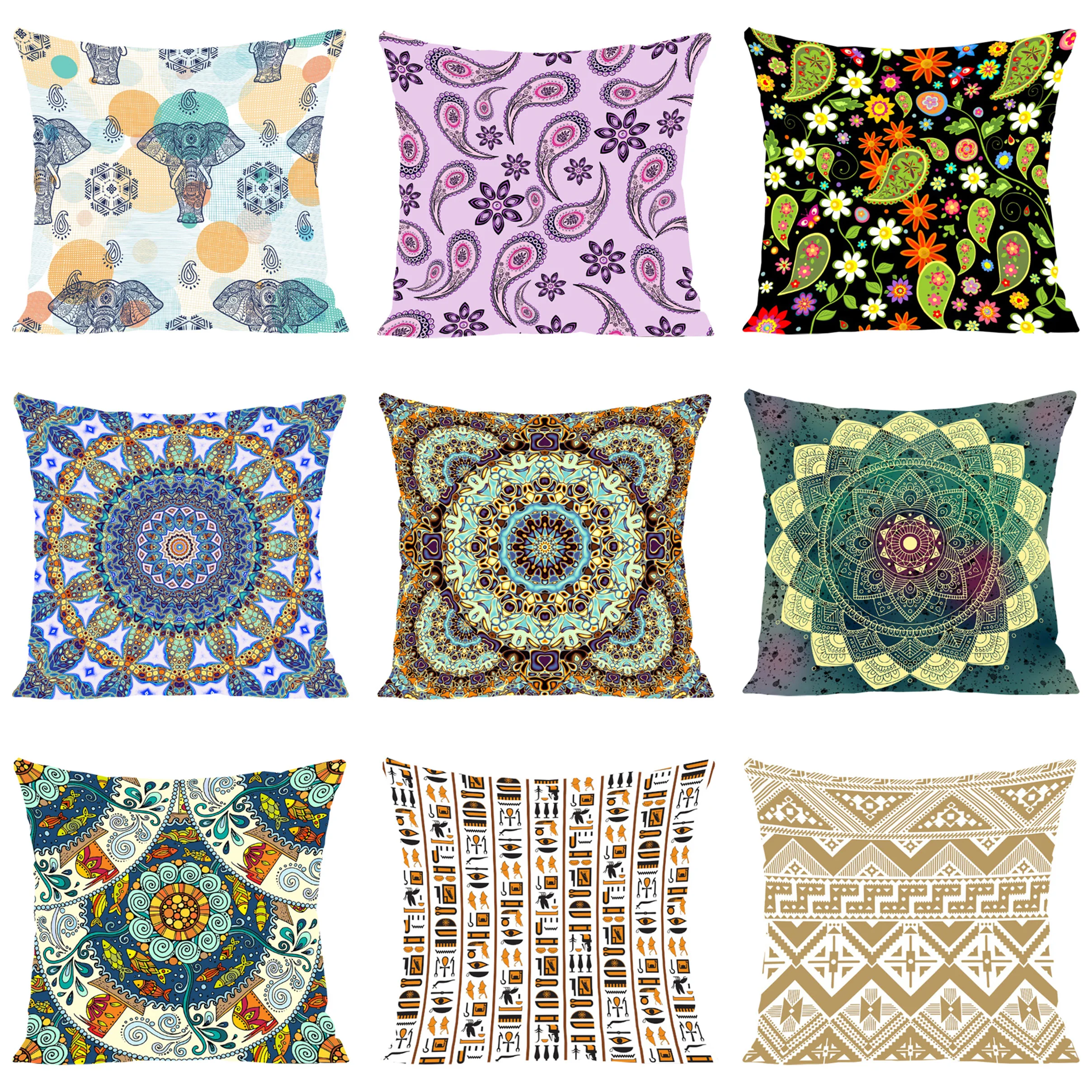 Decorative Pillowcases Vintage Tribal Patterns Pillow Covers Decorative Luxury Cushion Cover for Pillow Home Decoration Cases
Decorative Pillowcases Vintage Tribal Patterns Pillow Covers Decorative Luxury Cushion Cover for Pillow Home Decoration Cases