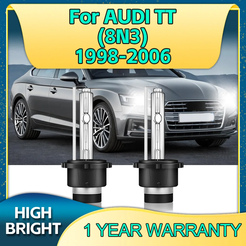 2Pcs 35W D2S Xenon HID Bulbs 6000K Car Light Headlight For AUDI TT 8N3 1998 1999 2000 2001 2002 2003 2004 2005 2006
2Pcs 35W D2S Xenon HID Bulbs 6000K Car Light Headlight For AUDI TT 8N3 1998 1999 2000 2001 2002 2003 2004 2005 2006