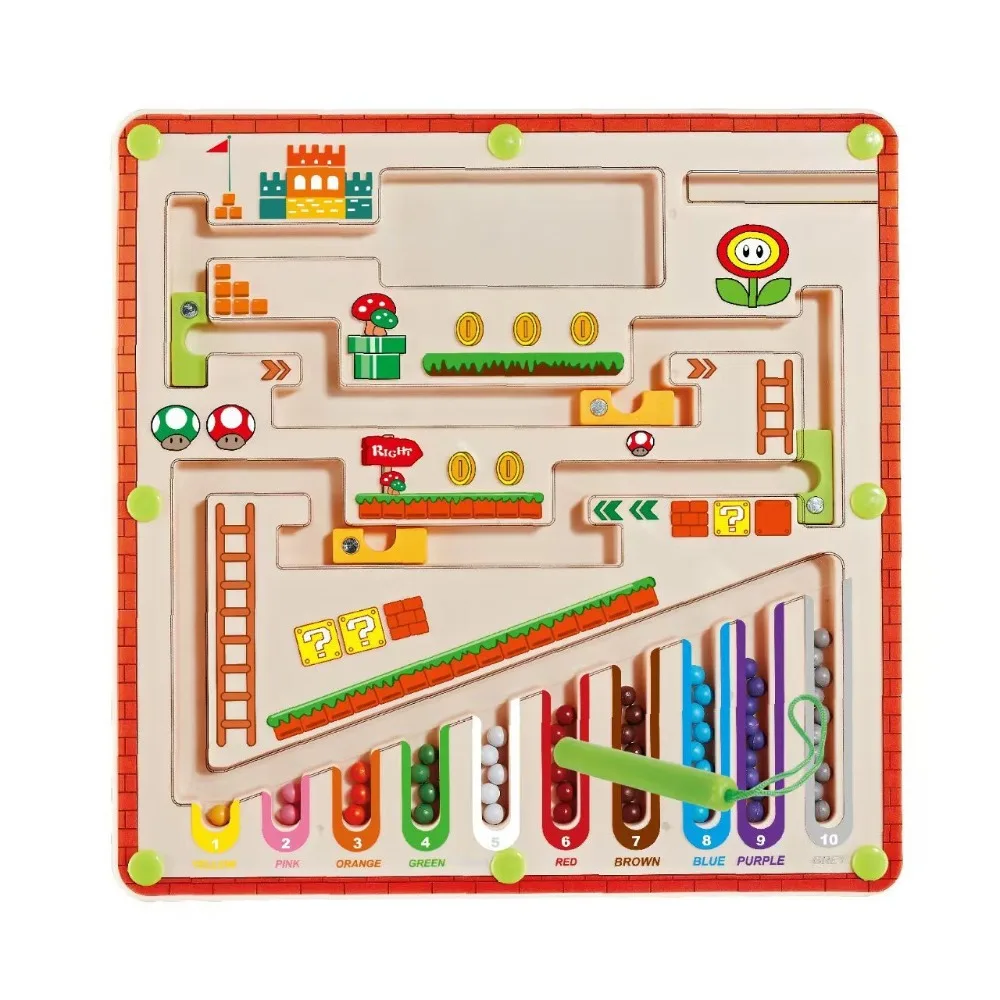 Children's Magnetic Maze Walking Ball Baby Concentration Training, Writing Logic Thinking 3 Year Old Early Education Puzzle To
Children's Magnetic Maze Walking Ball Baby Concentration Training, Writing Logic Thinking 3 Year Old Early Education Puzzle To