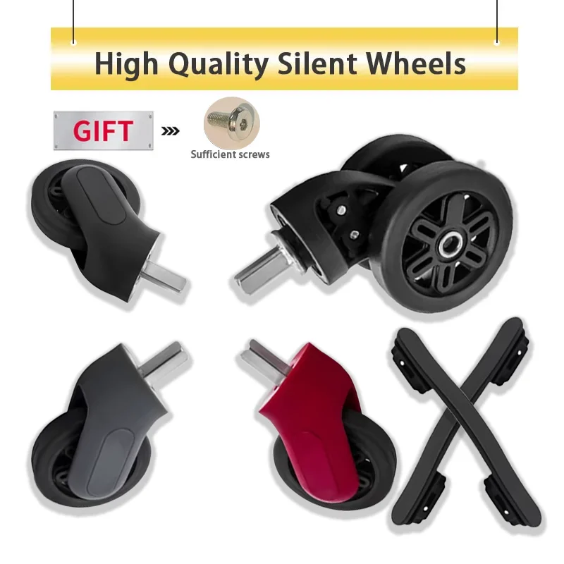 Suitable for French Ambassador delsey luggage wheel replacement suitcase accessories, swivel wheels, suitcase wheel handles
Suitable for French Ambassador delsey luggage wheel replacement suitcase accessories, swivel wheels, suitcase wheel handles