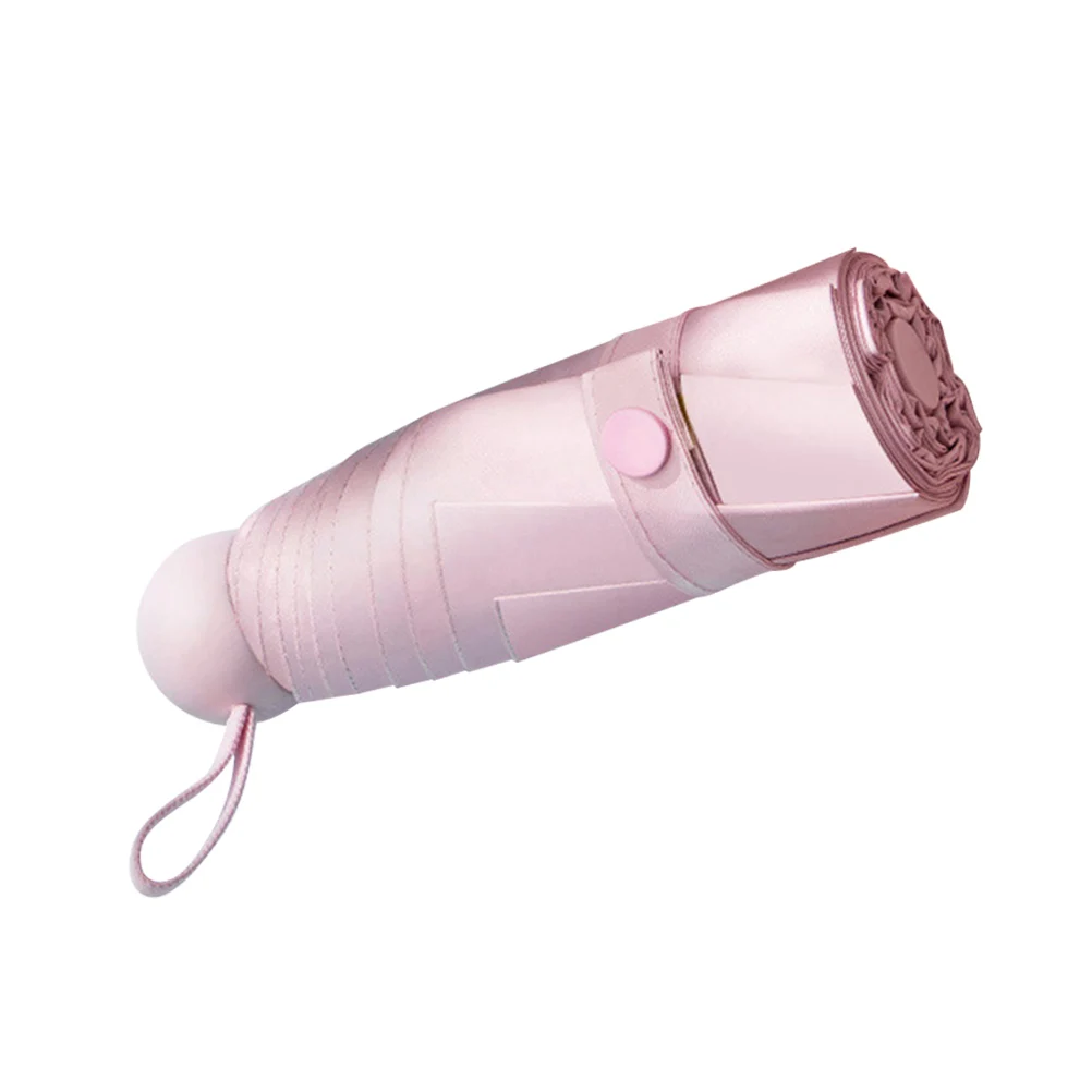 Fashion Mini Sun Umbrella 5 Section Capsule Type Dual Used Lightweight Portable Water Resistant Foldable Outdoor
Fashion Mini Sun Umbrella 5 Section Capsule Type Dual Used Lightweight Portable Water Resistant Foldable Outdoor