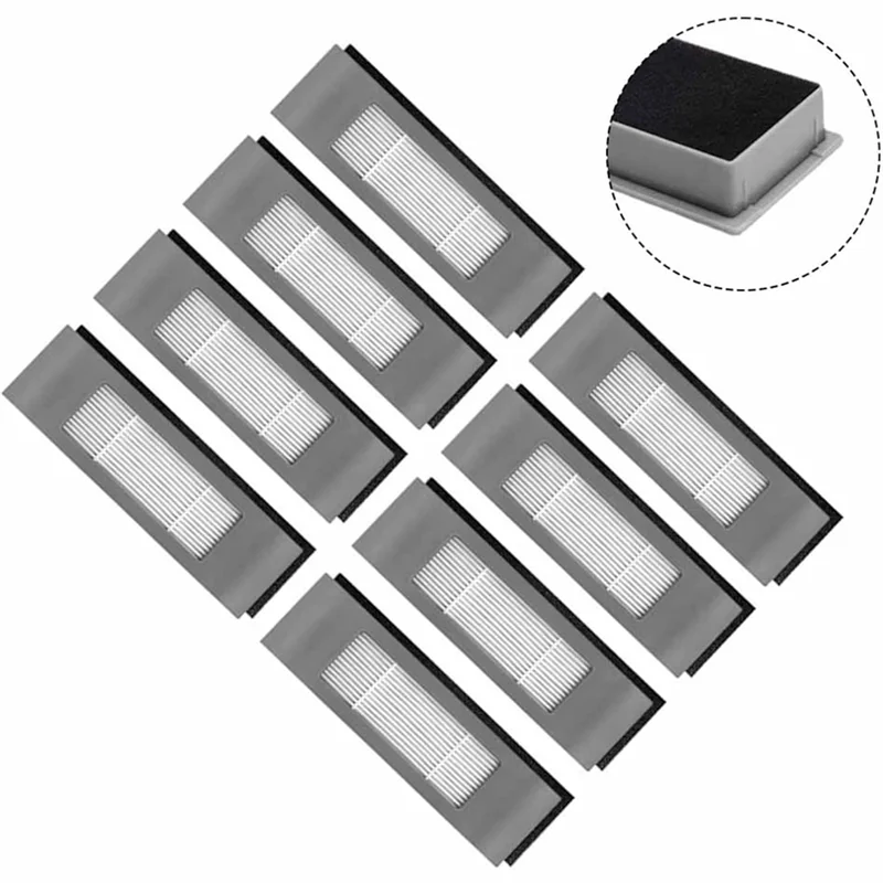 B89B-8Pcs HEPA Filter For ECOVACS DEEBOT OZMO 920, 950, T5, T8, T8 AIVI, T8 Pure,T9, N7, N8, N8+, N10 Plus Vacuum Cleaners
B89B-8Pcs HEPA Filter For ECOVACS DEEBOT OZMO 920, 950, T5, T8, T8 AIVI, T8 Pure,T9, N7, N8, N8+, N10 Plus Vacuum Cleaners