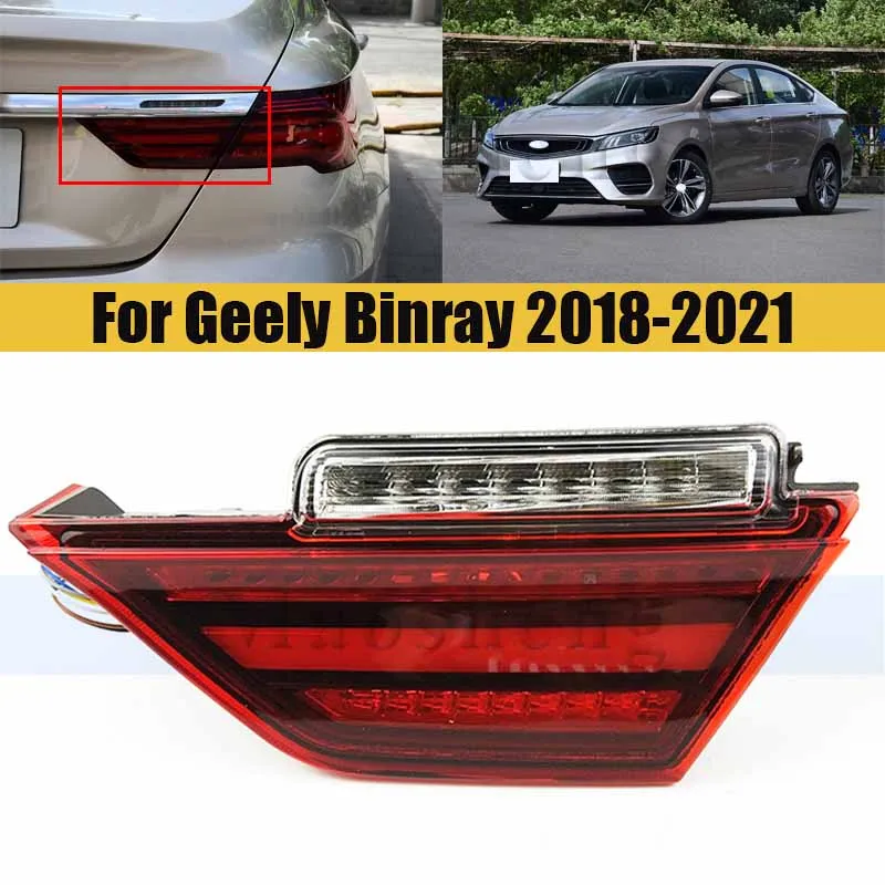 Rear Bumper Tail Light Tail lamp For Geely Binray 2018-2021 Lamp Taillights Taillamps Inner Brake Light
Rear Bumper Tail Light Tail lamp For Geely Binray 2018-2021 Lamp Taillights Taillamps Inner Brake Light