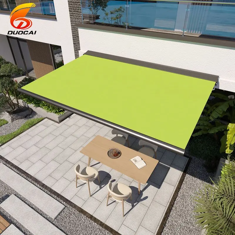Modern Awning Aluminium Heavy Duty Full Cassette Awning Garden With LED Light and Motor
Modern Awning Aluminium Heavy Duty Full Cassette Awning Garden With LED Light and Motor