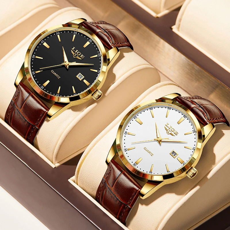 LIGE Men's watches 2026 original luxury classic casual fashion clock waterproof male watch simple business calendar quartz reloj
LIGE Men's watches 2026 original luxury classic casual fashion clock waterproof male watch simple business calendar quartz reloj