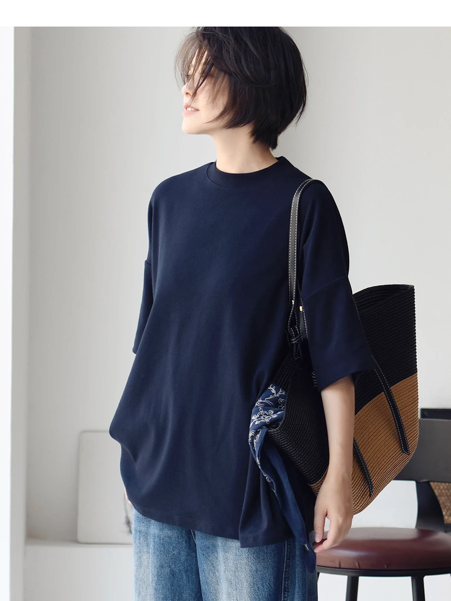 Художественная повседневная мягкая удобная хлопковая свободная футболка Thi ort Sve round Ne, женская модная осенняя сезонная футболка
Художественная повседневная мягкая удобная хлопковая свободная футболка Thi ort Sve round Ne, женская модная осенняя сезонная футболка