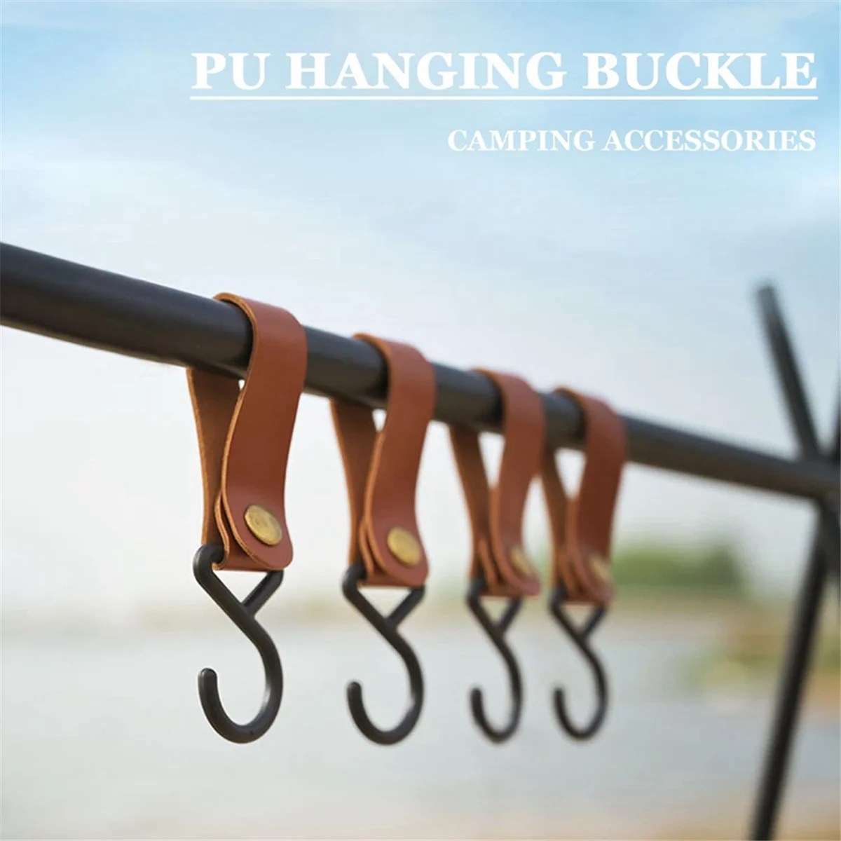 PA-8 Pcs Leather S-Hooks Leather Hook,S-Hooks S Shaped Hooks Coat Hook for Hanging, Camping Hook Hanger Hooks
PA-8 Pcs Leather S-Hooks Leather Hook,S-Hooks S Shaped Hooks Coat Hook for Hanging, Camping Hook Hanger Hooks