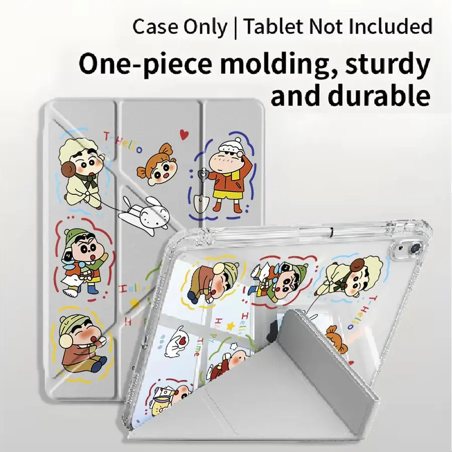 Tablet Case For iPad 11th 10th 9th 8th 7th 12.9inch Air 4 5 M3 M2 M4 11inch Pro 2025 Mini 6 7 Holder Cover Y-Fold Shins-chans
Tablet Case For iPad 11th 10th 9th 8th 7th 12.9inch Air 4 5 M3 M2 M4 11inch Pro 2025 Mini 6 7 Holder Cover Y-Fold Shins-chans