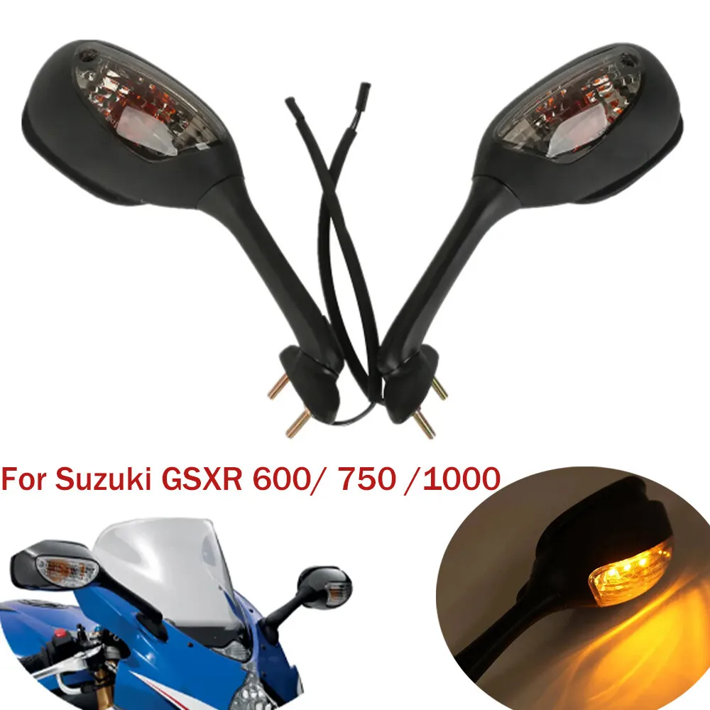 Motorcycle Accessories Side Rearview Mirrors Turn Signal For Suzuki GSXR1000 2005-2008 GSXR600 750 2006-2021
Motorcycle Accessories Side Rearview Mirrors Turn Signal For Suzuki GSXR1000 2005-2008 GSXR600 750 2006-2021