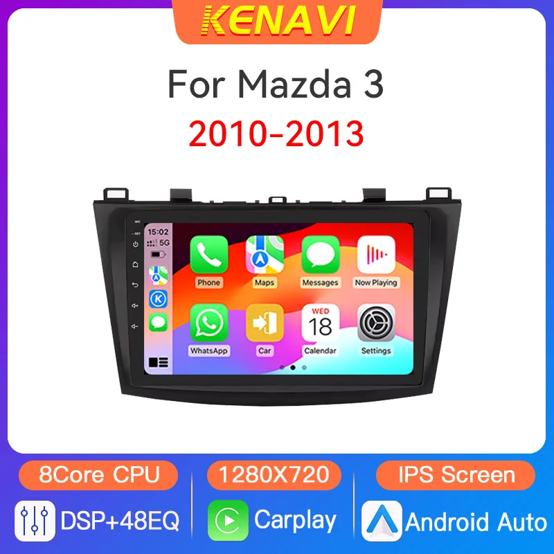 Автомобильная стереосистема с 2 Din Android для Mazda 3 2010 2011 2012 2013 Мультимедийный видеоплеер GPS DSP FM BT Carplay Авто головное устройство с сенсорным экраном Автомобильная интеллектуальная система
Автомобильная стереосистема с 2 Din Android для Mazda 3 2010 2011 2012 2013 Мультимедийный видеоплеер GPS DSP FM BT Carplay Авто головное устройство с сенсорным экраном Автомобильная интеллектуальная система