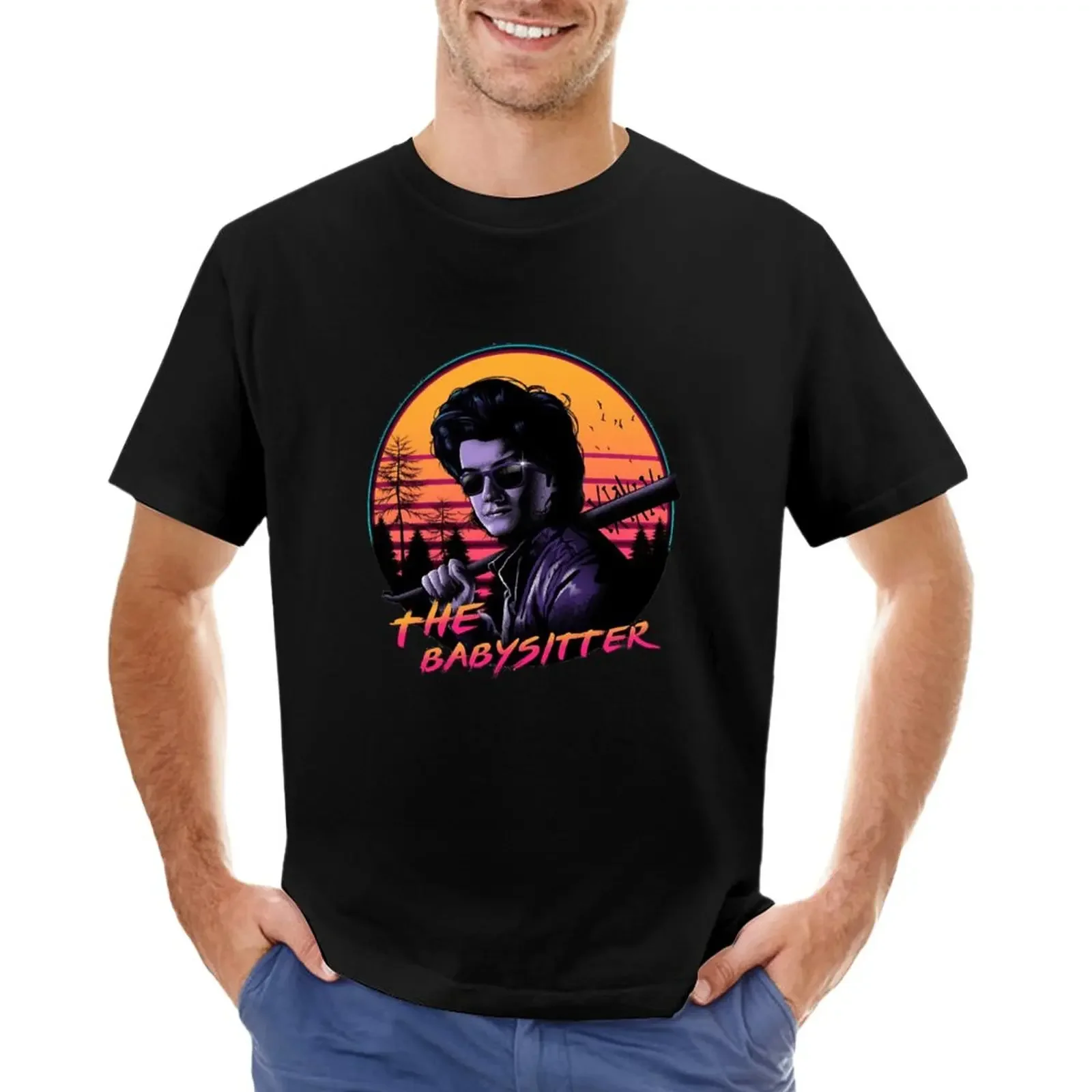 Steve the babysitter Harrington For Fans T-Shirt anime customizeds summer tops mens graphic t-shirts anime
Steve the babysitter Harrington For Fans T-Shirt anime customizeds summer tops mens graphic t-shirts anime