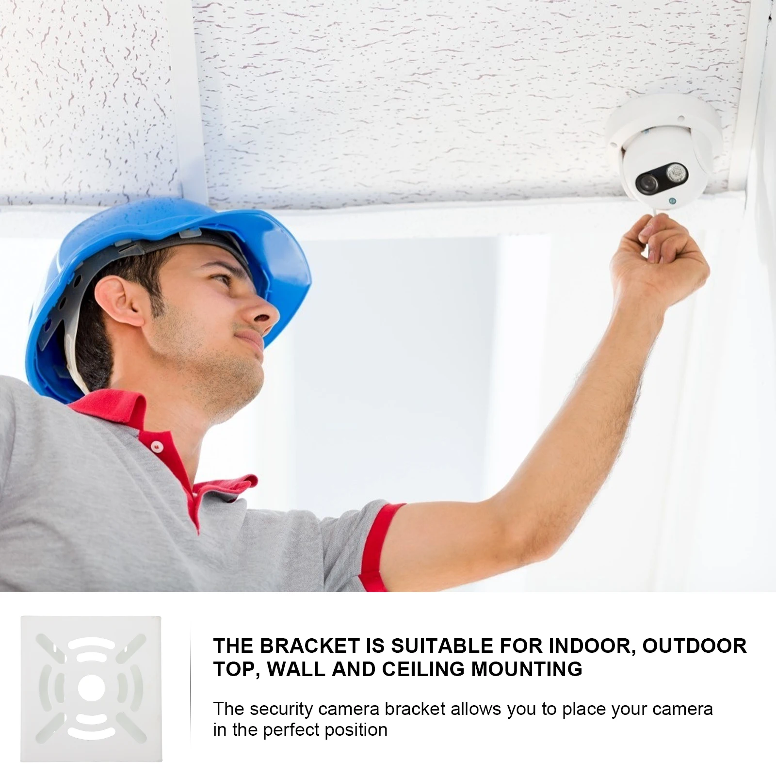 3pcs Security Camera Bracket CCTV Mount Metal Loop Steel PTZ Dome Stand Durable Wall Ceiling Pole Adapter Easy Install Indoor
3pcs Security Camera Bracket CCTV Mount Metal Loop Steel PTZ Dome Stand Durable Wall Ceiling Pole Adapter Easy Install Indoor