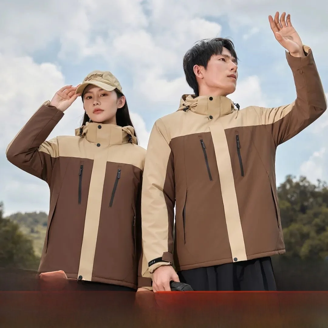 All-Weather Protection Thiened Cotton Jaet Men's Outdoor Coat Inteated Design Winter Warm Outerwear Trendy Sle
All-Weather Protection Thiened Cotton Jaet Men's Outdoor Coat Inteated Design Winter Warm Outerwear Trendy Sle