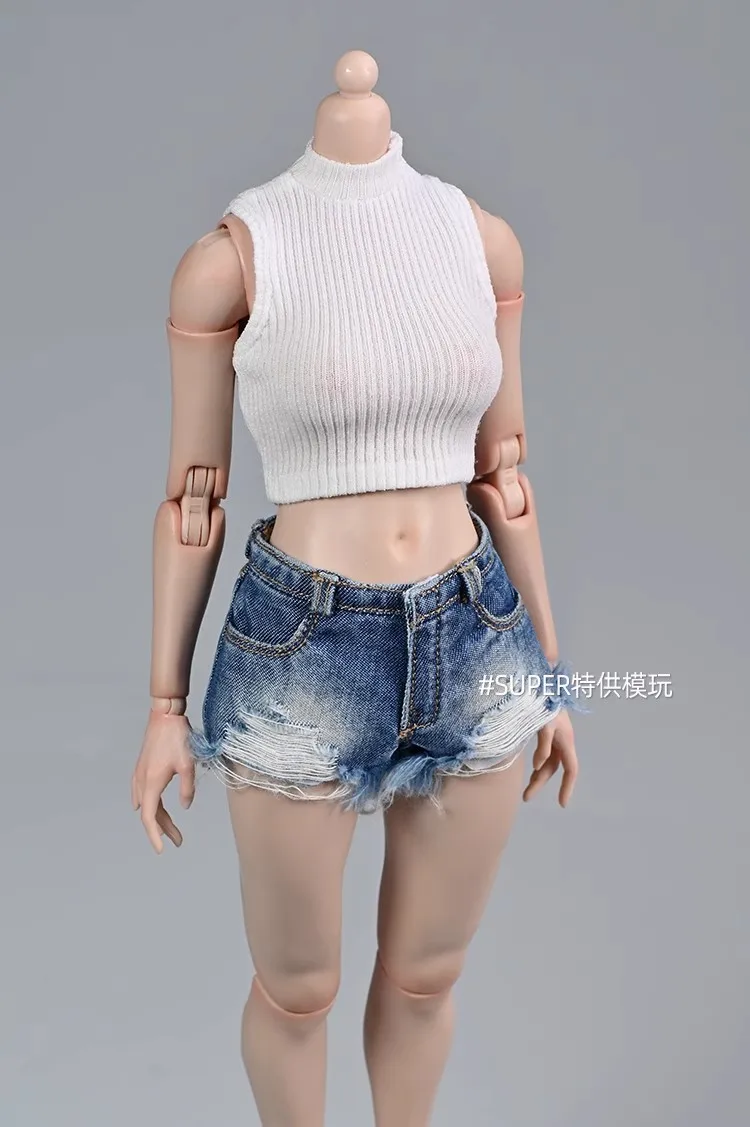 Super Offer 1:6 Scale Female Soldier Trendy Doll Ripped Hot Pants Clothes Accessories Model fit 12" Action Figure Body bjd OB
Super Offer 1:6 Scale Female Soldier Trendy Doll Ripped Hot Pants Clothes Accessories Model fit 12" Action Figure Body bjd OB