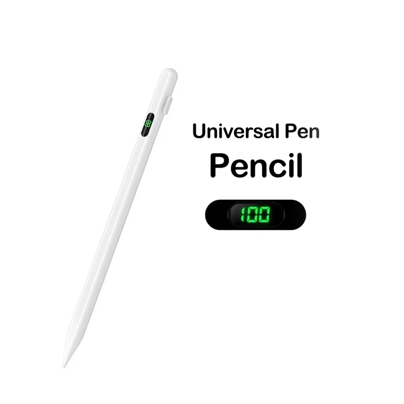 Capacitive Touch Pen With LED Digital Power Display for IPad Samsung Huawei Xiaomi Tablet Pen for Android IOS Windows Touch Pen
Capacitive Touch Pen With LED Digital Power Display for IPad Samsung Huawei Xiaomi Tablet Pen for Android IOS Windows Touch Pen