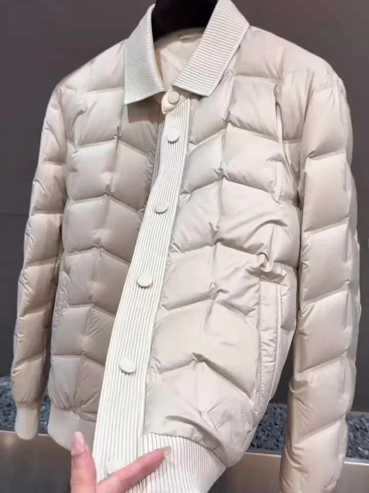 Stylish Casual Men's Jacket Collar Coat Autumn Winter New Fashion Trend Versatile High-End Feeling Handsome Style Standard Fit
Stylish Casual Men's Jacket Collar Coat Autumn Winter New Fashion Trend Versatile High-End Feeling Handsome Style Standard Fit