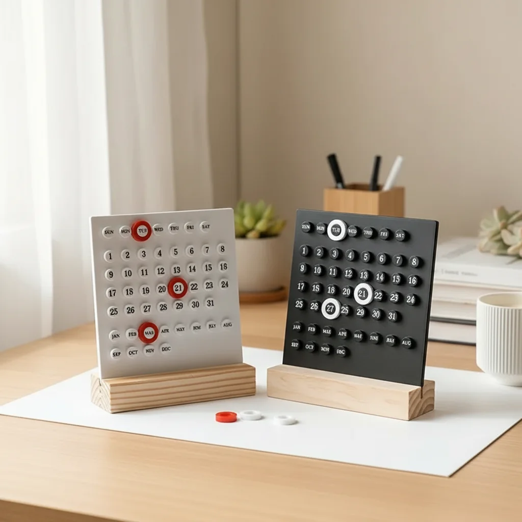 Acrylic Desk Calendar 1Pc Handmade Office Desktop Decoration Durable and Stylish
Acrylic Desk Calendar 1Pc Handmade Office Desktop Decoration Durable and Stylish