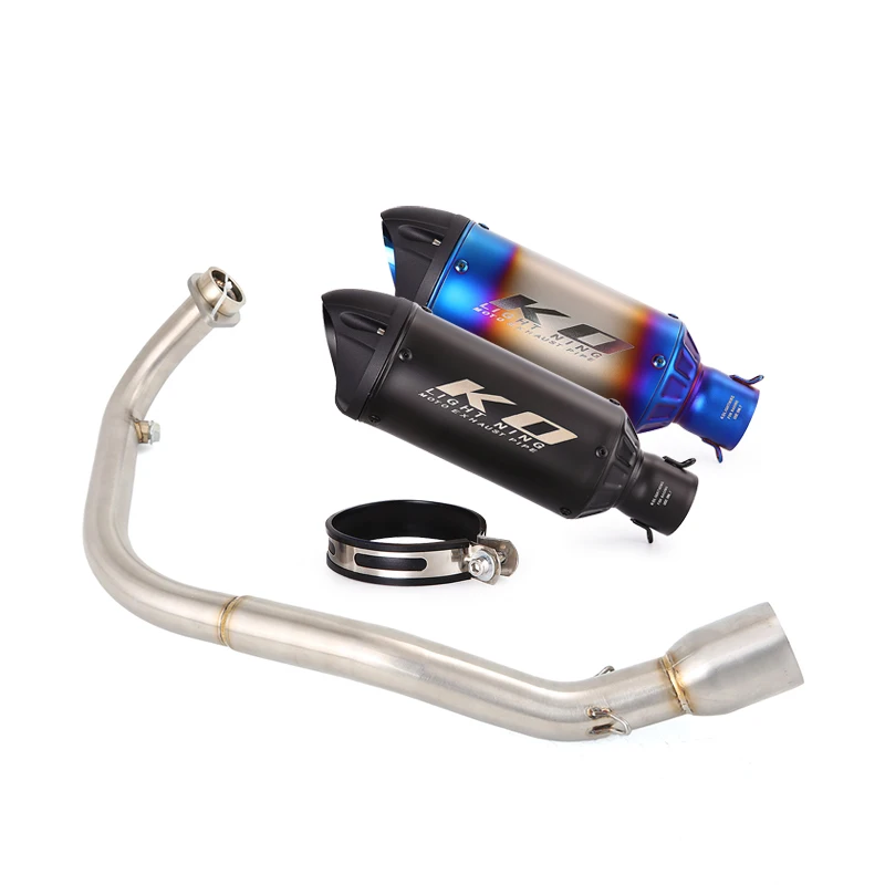 For CF Moto ST125 Motorcycle Slip On Whole Exhaust System Header Link Pipe 51mm Muffler Stainless Steel Escape Tail Can
For CF Moto ST125 Motorcycle Slip On Whole Exhaust System Header Link Pipe 51mm Muffler Stainless Steel Escape Tail Can