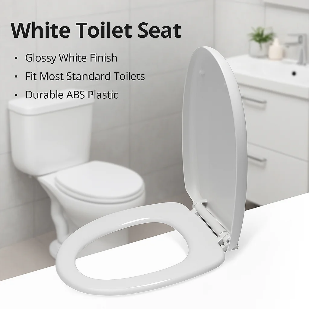 Silent Operation Toilet Seat, Slow Close Design, Stain Resistant Surface for All Bathroom Types
Silent Operation Toilet Seat, Slow Close Design, Stain Resistant Surface for All Bathroom Types