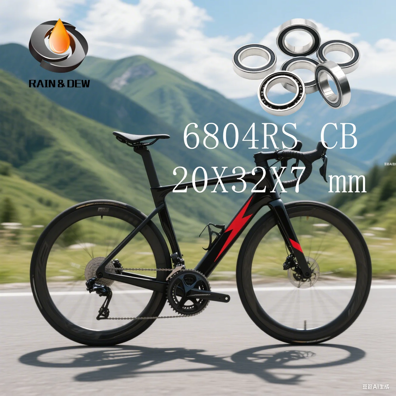 1 шт. 6804RS CB гибридный керамический подшипник 20X32X7 мм велосипедные каретки запасные части 6804RS CB Si3N4 шарикоподшипники
1 шт. 6804RS CB гибридный керамический подшипник 20X32X7 мм велосипедные каретки запасные части 6804RS CB Si3N4 шарикоподшипники