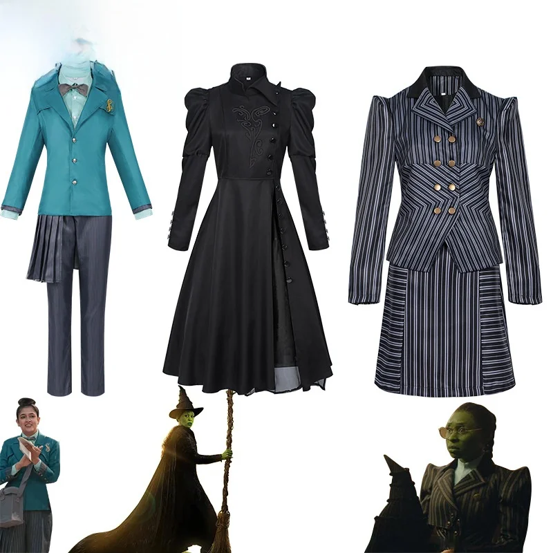 Взрослый костюм черной ведьмы на Хэллоуин, сценическое волшебство плохой ведьмы, эльфаба из волшебника страны Оз, фея, китайский мужufa... 
Взрослый костюм черной ведьмы на Хэллоуин, сценическое волшебство плохой ведьмы, эльфаба из волшебника страны Оз, фея, китайский мужufa...