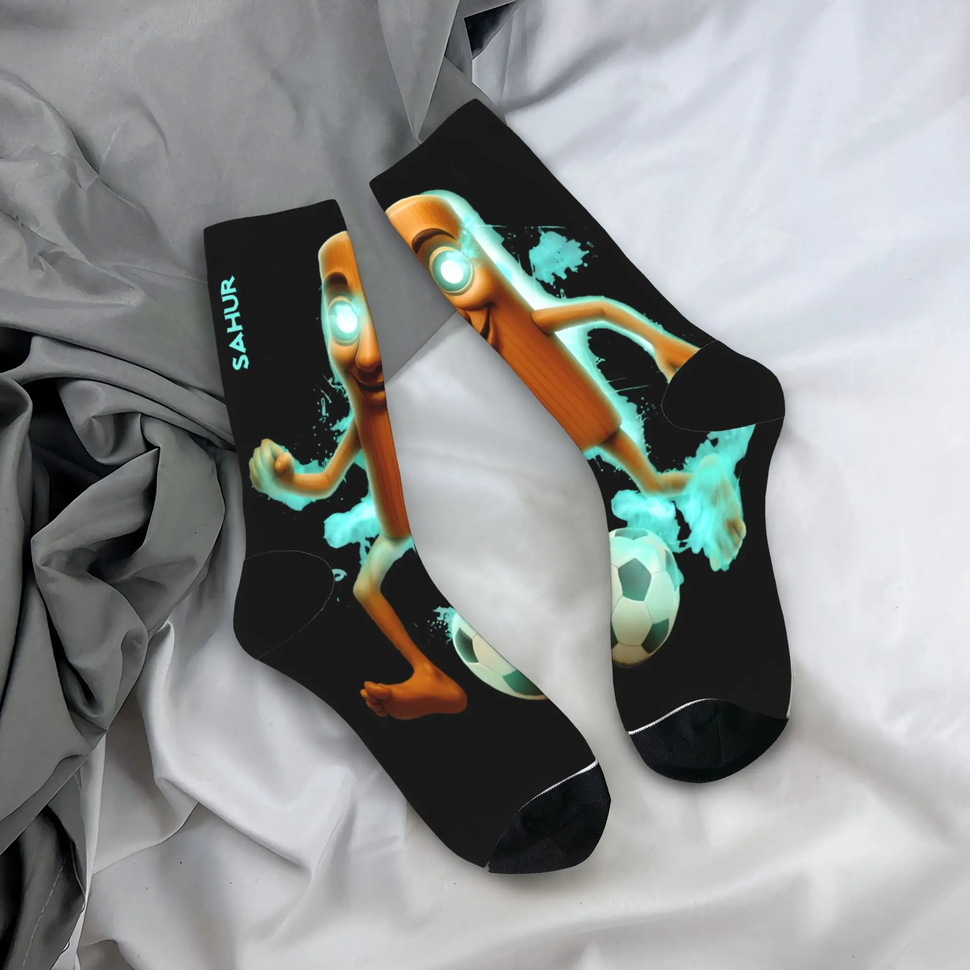 Men's Socks Brainrot Tun Tun Tun Sahur Lock Stockings Non-Slip Warm Soft Socks Autumn Gothic Design Running Socks
Men's Socks Brainrot Tun Tun Tun Sahur Lock Stockings Non-Slip Warm Soft Socks Autumn Gothic Design Running Socks
