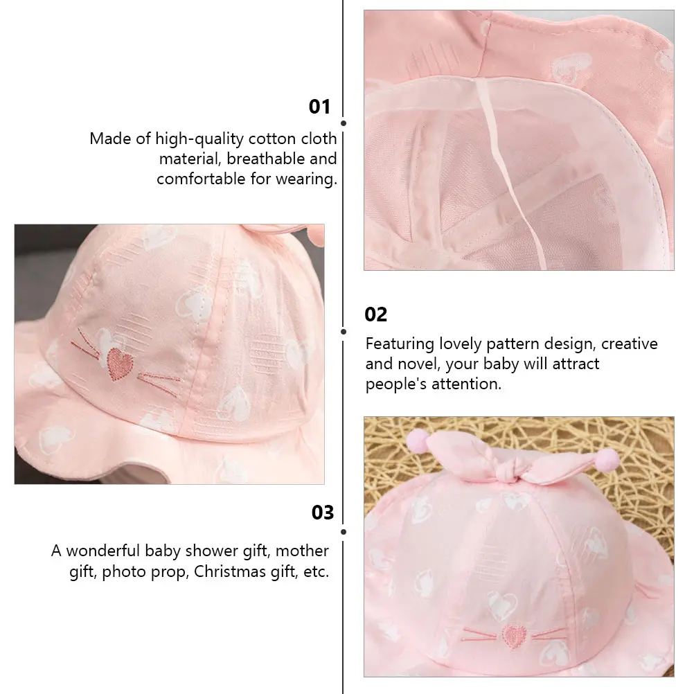 Summer Baby Hat Anti UV Cap Outdoor Cotton Lovely Fisherman Toddler Newborn Wide Brim Design Foldable Storage Carrying Baby
Summer Baby Hat Anti UV Cap Outdoor Cotton Lovely Fisherman Toddler Newborn Wide Brim Design Foldable Storage Carrying Baby