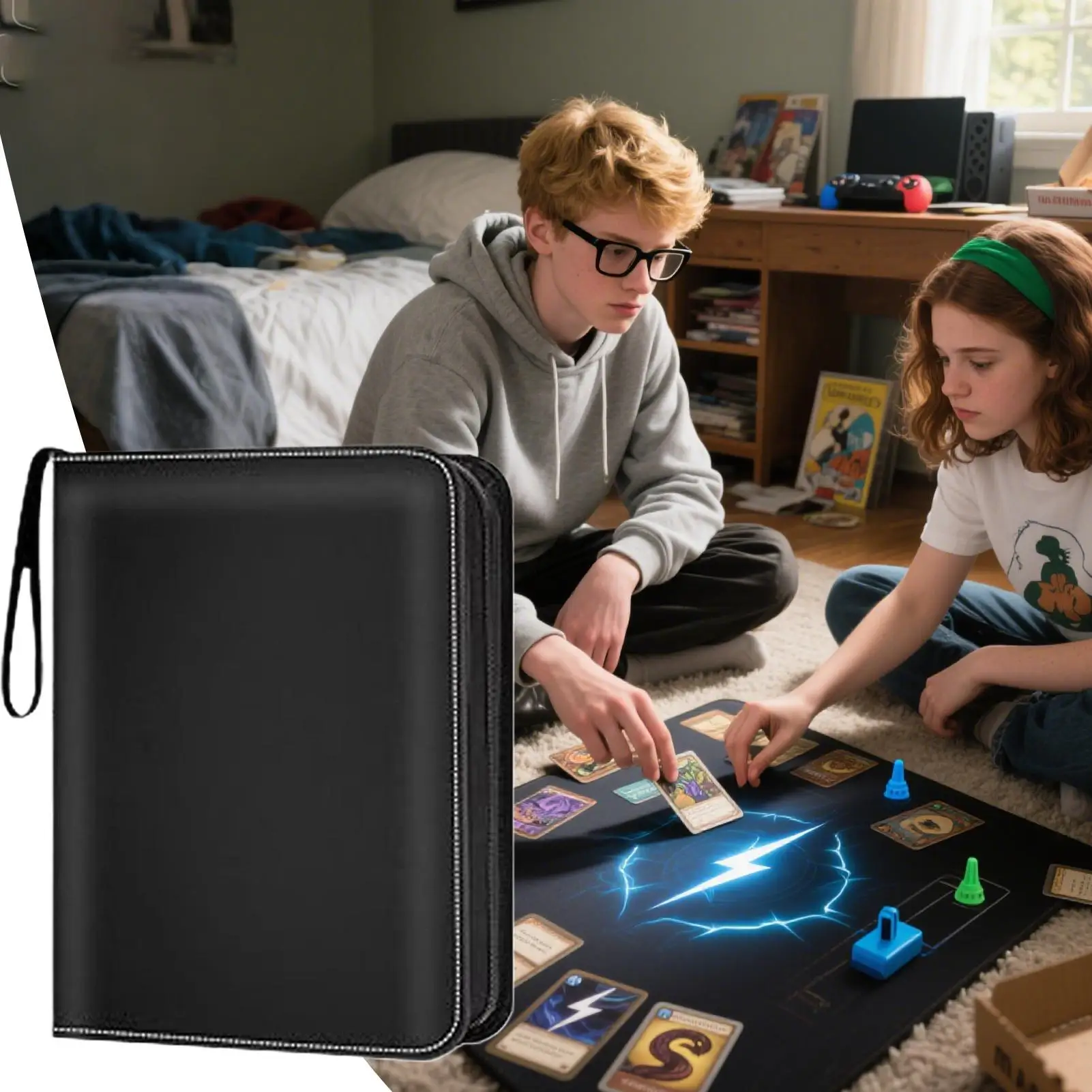 Trading Card Binder Trading Card Storage Binder With 50 Removable Sleeves Zipper Collectible Photocard Holder Organizer For
Trading Card Binder Trading Card Storage Binder With 50 Removable Sleeves Zipper Collectible Photocard Holder Organizer For