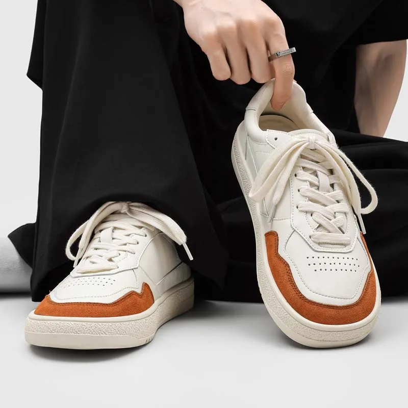 Summer Color Blocked Breathable Men Perforated Flat Shoes Comfortable Suitable for Student Commuting Sporty Fashionable
Summer Color Blocked Breathable Men Perforated Flat Shoes Comfortable Suitable for Student Commuting Sporty Fashionable