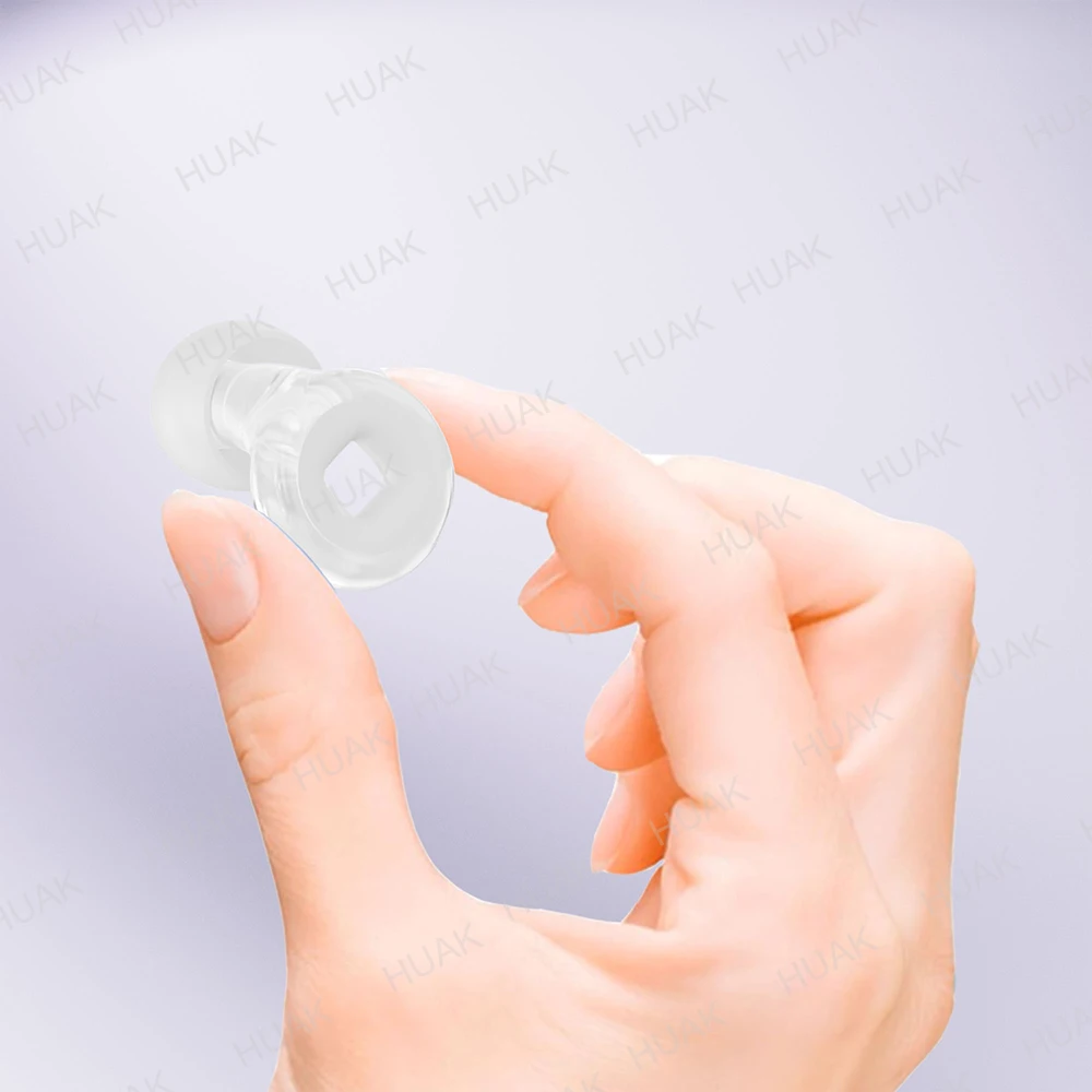 HUAK Soft Silicone Ear Plugs Waterproof Noise Reduction Reusable Earbuds for Sleeping Swimming Travel Comfortable Ear Care
HUAK Soft Silicone Ear Plugs Waterproof Noise Reduction Reusable Earbuds for Sleeping Swimming Travel Comfortable Ear Care