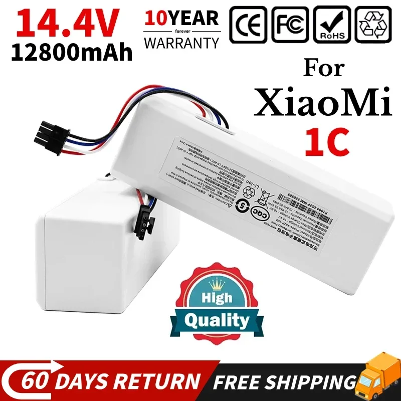 14.4V Replacement Battery for Xiaomi Robot Battery 1C P1904-4S1P-MM Mijia Mi STYTJ01ZHM Vacuum Cleaner Sweeping Mopping Robot
14.4V Replacement Battery for Xiaomi Robot Battery 1C P1904-4S1P-MM Mijia Mi STYTJ01ZHM Vacuum Cleaner Sweeping Mopping Robot